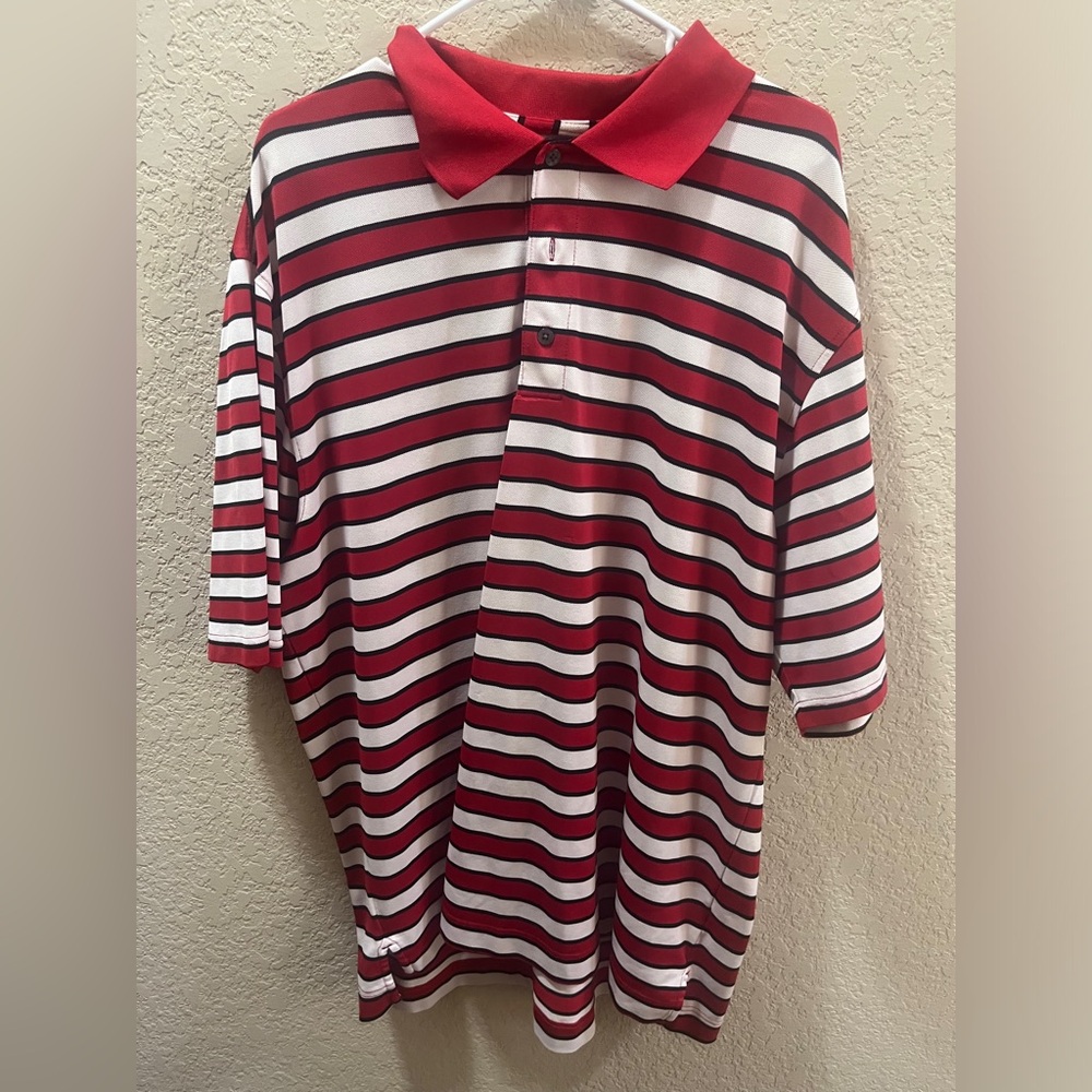 Footjoy red white mens